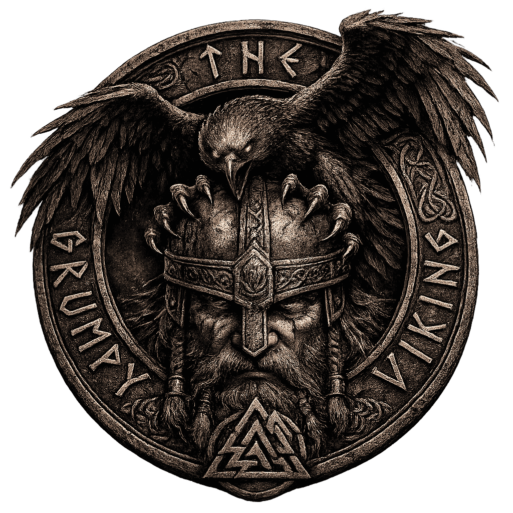 The Grumpy Viking logo