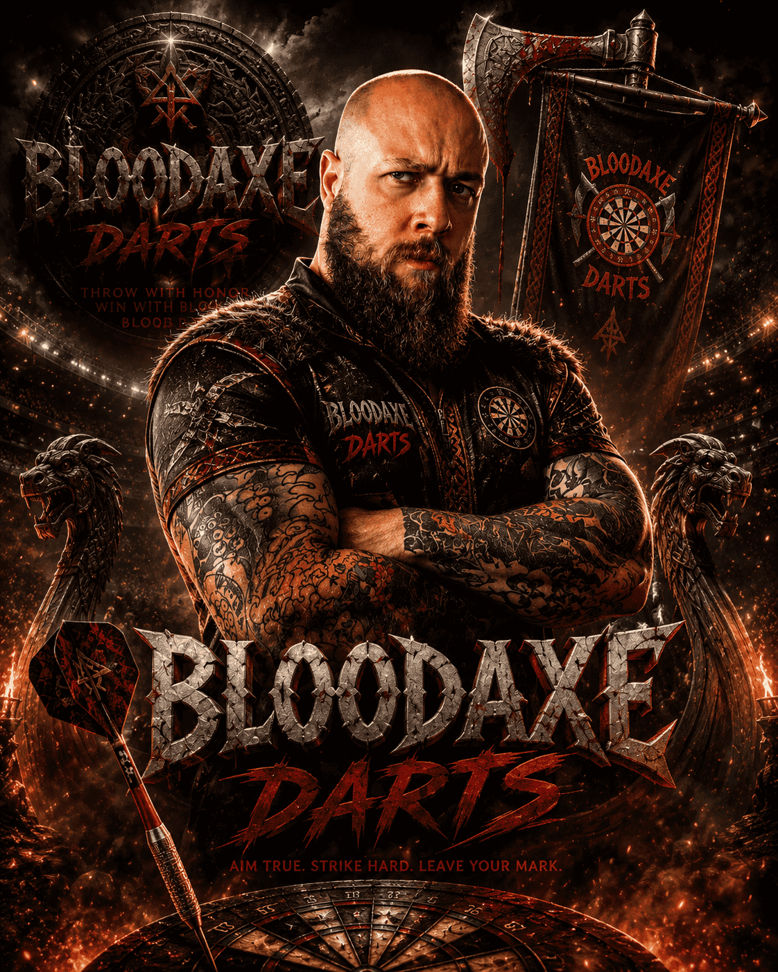 Bloodaxe badge