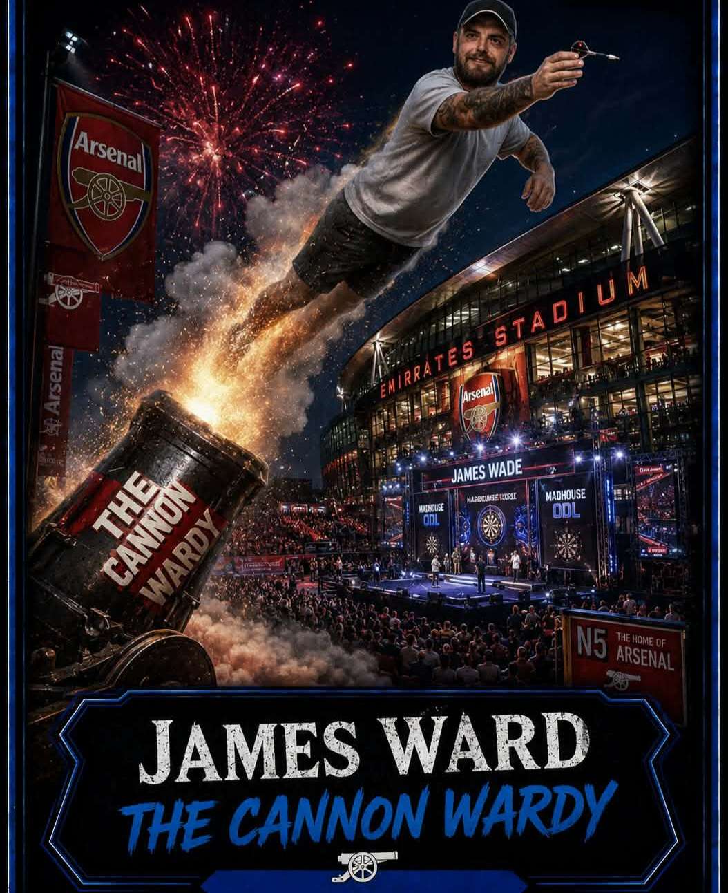 James Ward badge