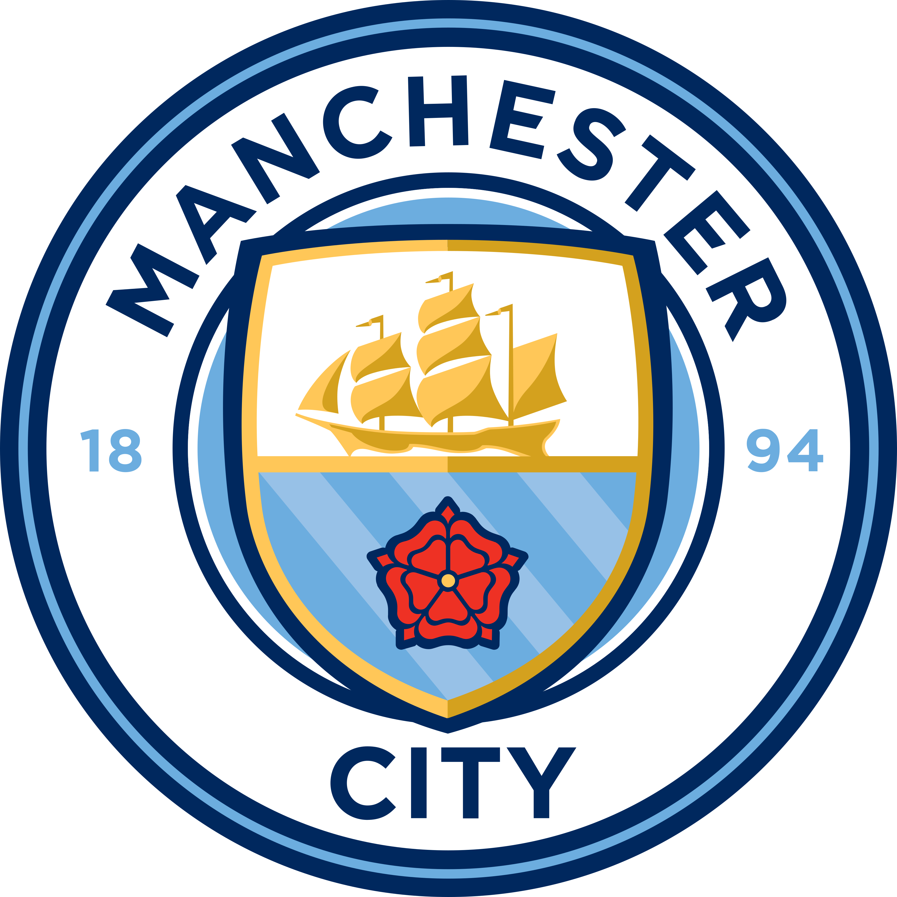 FLC Man City (Folded) badge