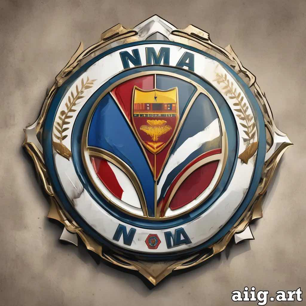 FLC NMA (Folded) badge